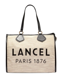 Lancel большая сумка-тоут с логотипом, нейтральный цвет a133108atu | нейтральный цвет