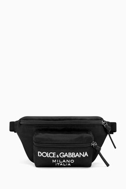 Dolce & Gabbana Logo-print Belt Bag in Nylon 217810720_2709