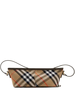 Мини-сумка Burberry в клетку, нейтральный цвет 8095296 | нейтральный цвет