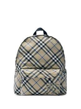 Burberry рюкзак в клетку, нейтральный цвет 8091333 | нейтральный цвет