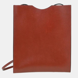 Hermes Bordeaux Box Calf Onimaitou Shoulder Bag 1076083