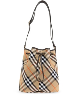 Сумка-ведро Burberry Vintage Check, нейтральный цвет 8093869 | нейтральный цвет