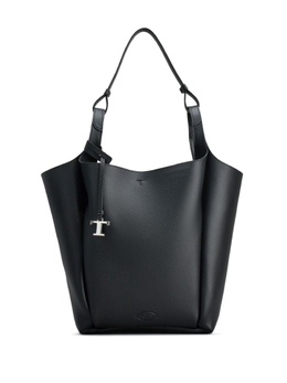 Tod's сумка-тоут с тисненым логотипом, черный xbwapie0300qri | черный