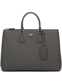 Prada сумка Galleria из сафьяновой кожи, серый 2vg047vooo9z2 | серый