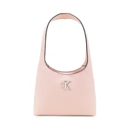 Минималистичная сумка через плечо с монограммой a Calvin Klein, розовый cj242w000038b8300os | rosa cipria