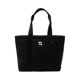 Сумка-Шоппер k/ikonik 2.0 на молнии Karl Lagerfeld, черный kl234w00007208700os | nero