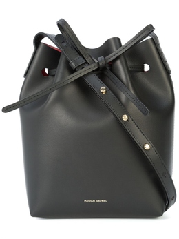 Mansur Gavriel миниатюрная сумка-ведро, черный hmb004vc | черный