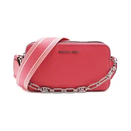 Кожаная сумка-мессенджер Michael Kors, розовый mk232w00009261500os | rosa