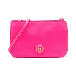 Плоская горизонтальная сумка на плечо Gate Pinko, розовый pi234w00013892000os | rosa