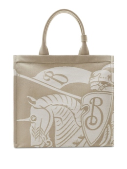 Маленькая сумка-тоут Burberry Equestrian Knight, нейтральный цвет 8093183 | нейтральный цвет