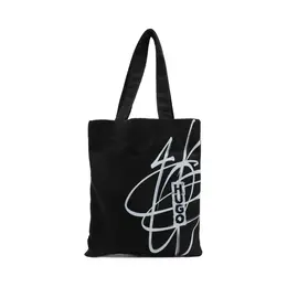 Плоская сумка-шоппер Brock_tote Hugo, черный bu234m00012400100os | nero