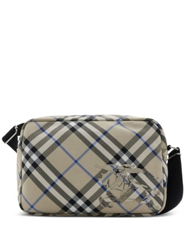 Burberry сумка-мессенджер Check, нейтральный цвет 8091335 | нейтральный цвет
