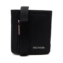 Миниатюрная сумка на плечо из пике Tommy Hilfiger, черный th242m000093d1200os | nero