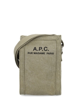 A.P.C. маленькая сумка-мессенджер с логотипом, нейтральный цвет h61931codbmjaa | нейтральный цвет