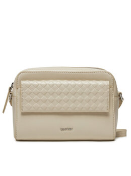 Наплечная сумка Calvin Klein Calvin Mini Quilt Camera Bag K60K611884, экрю 8720109480290 | écru