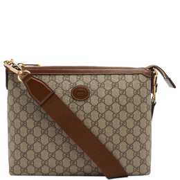 Сумка через плечо Gucci Gg Supreme Shoulder Bag, бежевый 658376 | beige
