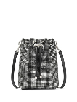 Маленькая сумка-ведро Jimmy Choo Bon Bon, черный bonbonbcktnsmnvdb | черный
