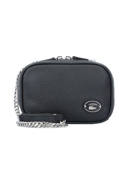 Кожаная сумка через плечо Origin Croc 16 см Lacoste, цвет Noir 3666498877073 | noir