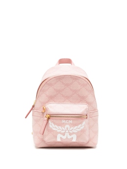 MCM маленький рюкзак Stark Lauretos с монограммой, розовый mmkesve03 | розовый