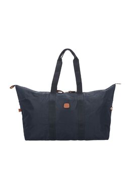 Дорожная сумка, нашивка, складная, однотонная, 30 л Bric's, черный 8016623886480 | black