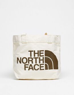 Белая большая сумка-тоут с логотипом The North Face Half Dome 133784748 | cream