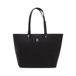 Сумка-Шоппер с эмблемой Tommy Hilfiger, черный th242w000261d1200os | nero