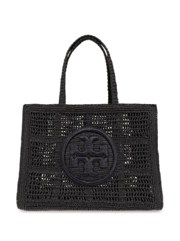 Tory Burch сумка-тоут Ella из рафии, черный 151277 | черный