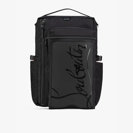 Тканый рюкзак с логотипом Loubideal Christian Louboutin, черный r04323752 | black