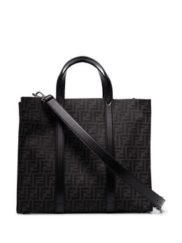 Fendi сумка-тоут с монограммой FF, черный 7va390ag0m | черный