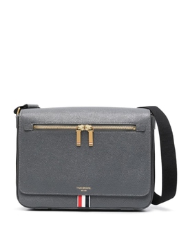 Thom Browne сумка-мессенджер с логотипом, серый mag143b00198 | серый