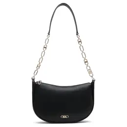 Кожаная сумка через плечо Michael Kors, черный mk241w00001000100os | nero