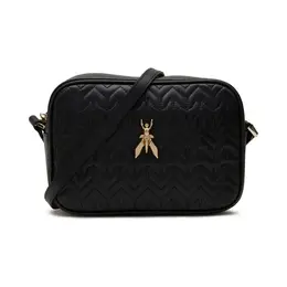 Кожаная сумка-мессенджер Patrizia Pepe, черный pk235w00002404900os | nero