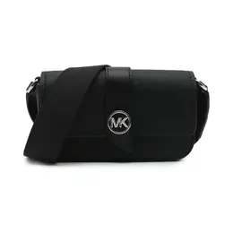 Кожаная сумка-мессенджер xs ew слинг Michael Kors, черный mk232w00011300100os | nero