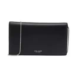 Тонкий мини-клатч 84 из кожи Marc Jacobs, черный mj231w00002300100os | nero