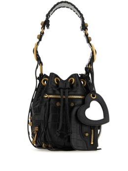 Сумка-ведро Balenciaga Le Cagole, черный 70243123ebm | черный