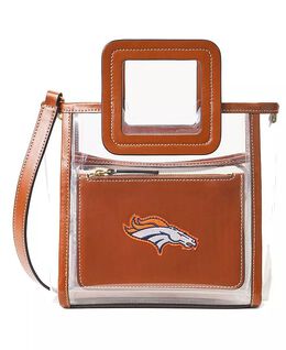Женская прозрачная мини-сумка Shirley Denver Broncos Staud, коричневый 17704864 | brown