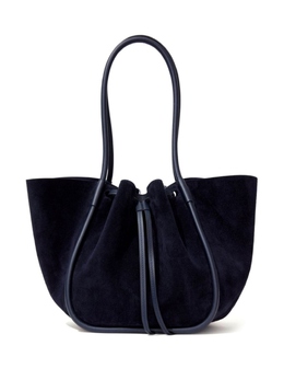 Proenza Schouler большая сумка-тоут со сборками, синий hb243067c012s | синий