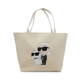 Сумка-Шоппер k/ikonik 2.0 k&c canv Karl Lagerfeld, бежевый kl234w00009026800os | beige