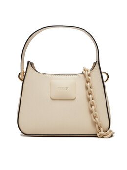 Классическая сумка Mini Bolso Hombro T Lucia Tous, бежевый mini bolso hombro t lucia 2002039501 | beige