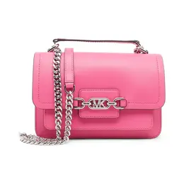 Кожаная сумка-мессенджер Michael Kors, розовый mk231w00002961400os | rosa