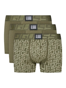 Боксёрский рюкзак x3 мультиг Guess, зеленый 5674080 | dunkelgrün