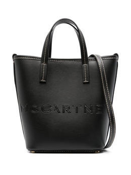 Stella McCartney сумка-ведро с логотипом, черный 7b0106wp0423 | черный