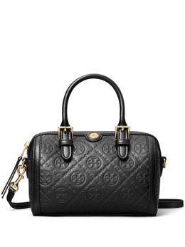 Tory Burch маленькая сумка-бочка T Monogram, черный 158528001 | черный