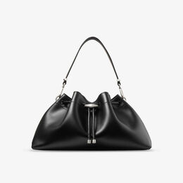 Сумка через плечо из кожи Cinch Jimmy Choo, черный r04319779 | black/antique silver