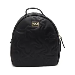 Рюкзак Tous с золотой фурнитурой, черный us235w00004601400os | nero