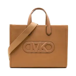 Кожаная сумка-шоппер Gigi Michael Kors, коричневый mk242w000025c2900os | marrone