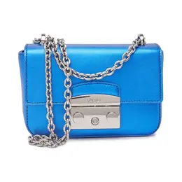 Мини-Сумка через плечо Metropolis Furla, синий fu241w00001024600os | indaco