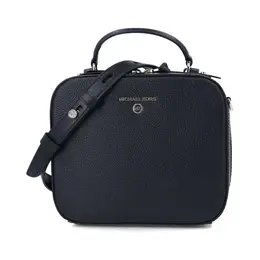Кожаная сумка-мессенджер Michael Kors, черный mk204w00005100100os | nero
