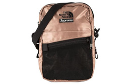 Сумка на плечо Supreme x The North Face, золотой / черный su4428 | champagne gold