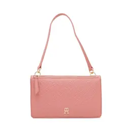 Изысканная однотонная сумка на плечо Tommy Hilfiger, розовый th242w00005387200os | rosa
